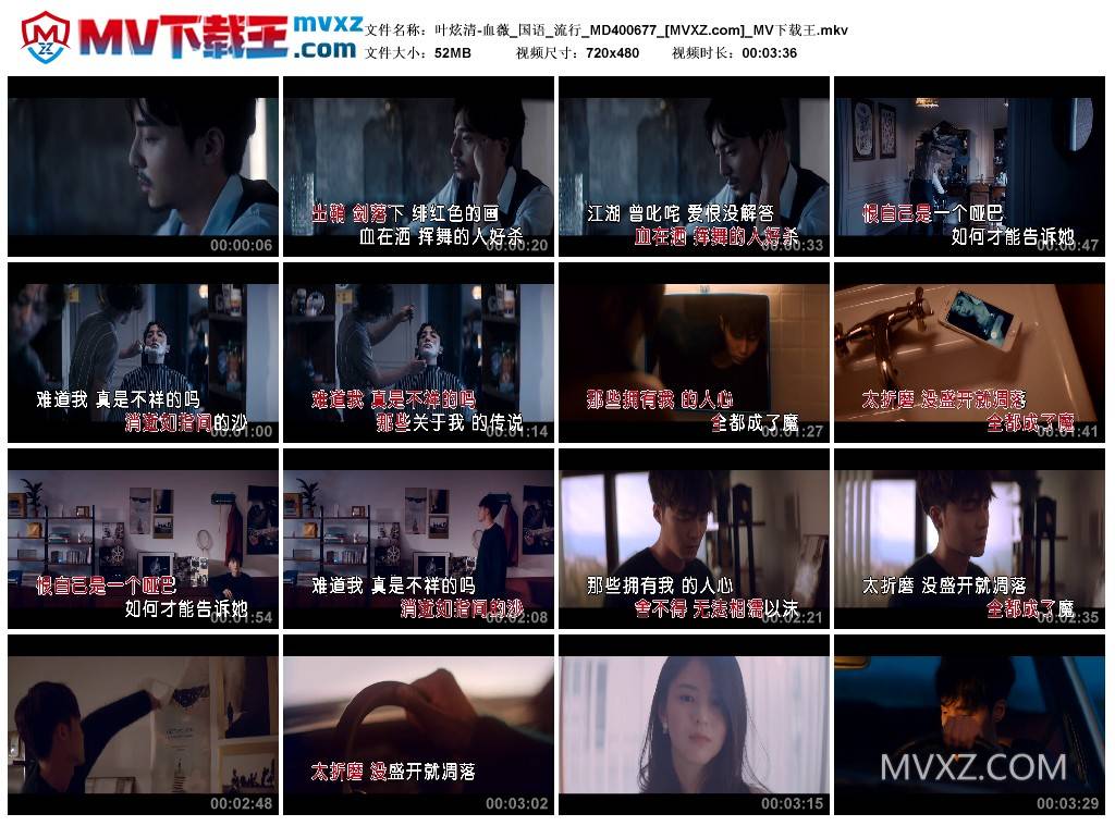 叶炫清-血薇_国语_流行_MD400677
